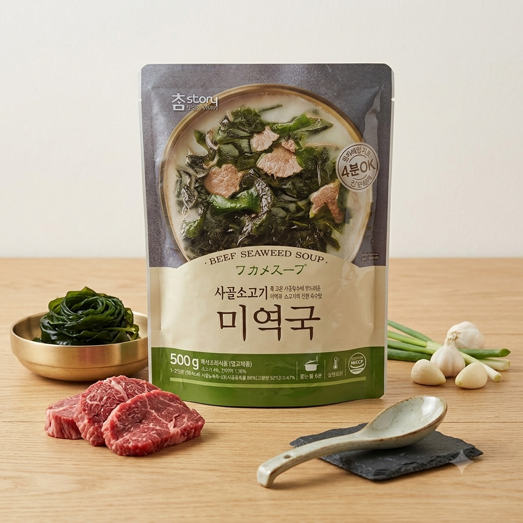 韓國 Charm Story 傳統牛骨牛肉海帶湯 Korean Charm Story Beef Seaweed Soup 500g
