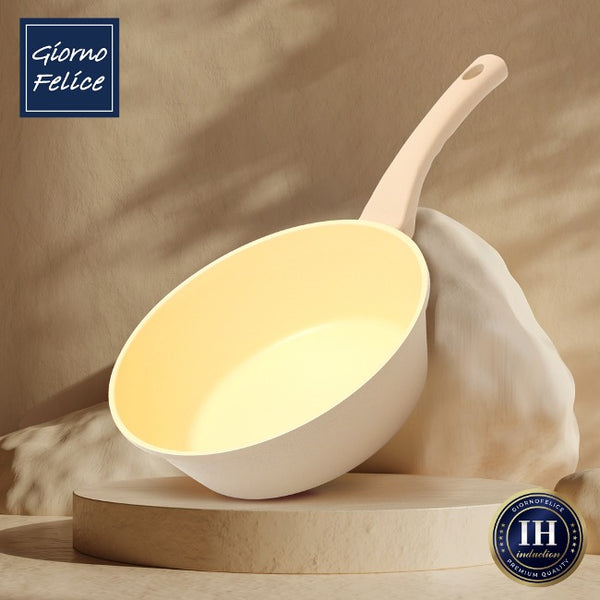 韓國 Giorno Felice 28cm 平底深炒鑊 炒鍋 (適用於明火/電磁爐) Korea Giorno Felice 28cm Multi Wok (Suitable for all heat sources and IH)
