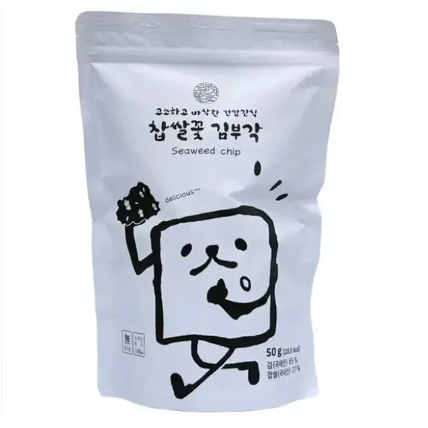 韓國 KimBuJa 香脆糯米海苔 Korean KimBuJa Crispy Glutinous Rice Seaweed Snacks 50g