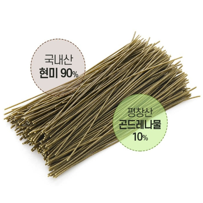 韓國 masiCook 平昌貢德麵 (2-3人份) Korean masiCook Pyeongchang Gondre Noodles (2~3 serving) 300g 평창 곤드레국수
