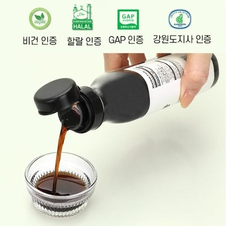 韓國 masiCook 平昌熟食野菜醬油 (韓國手工釀造) Korean masiCook Pyeongchang Deli Wild Vegetable Soy Sauce 250ml평창맛간장