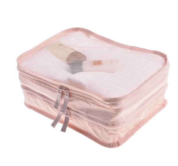 超輕  雙層  旅行收纳包 衣服分隔袋 Ultralight Double Layer Travel Clothes Divider Organizer Bag <hm0017>