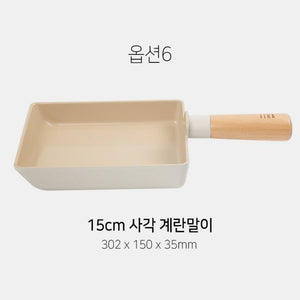 韓國 Fika 15cm 雞蛋捲長方形平底鑊 (適用於電磁爐/明火) Korea Fika 15cm pan for rolled omelette (Suitable for all heat sources and IH)