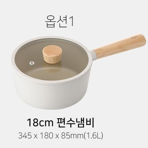 韓國 Fika 18cm 煲連蓋 1.6L (適用於電磁爐/明火) Korea Fika 18cm Pot with (Suitable for all heat sources and IH)