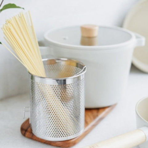 韓國 Fika 22cm 意大利粉煲連蓋 4.65L 連意粉內膽 (適用於電磁爐/明火) Korea Fika 22cm Pasta Pot with lid with pasta strainer (Suitable for all heat sources and IH)