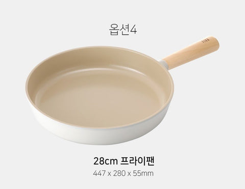 韓國 Fika 28cm 平底鑊 (適用於電磁爐/明火) Korea Fika 28cm fry pan (Suitable for all heat sources and IH)