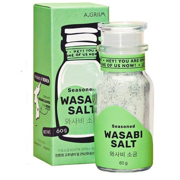 韓國 A.GRIIM 山葵葉芥末調味鹽 Korean A.GIIM Seasoned Wasabi Salt 60g