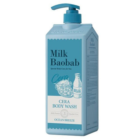 韓國Milk Baobab 香薰沐浴露 1200ml 海風味 Korean Milk Baobab Body Wash 1200ml Ocean Breeze