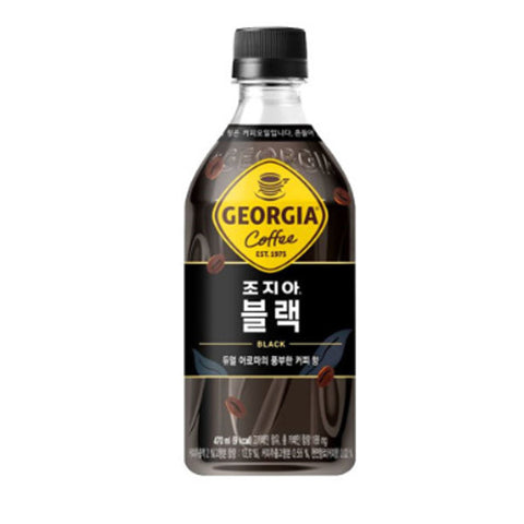韓國喬治亞 黑咖啡 470ml Korean GEORGIA Coffee Black Coffee 470ml