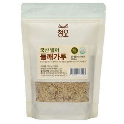 韓國 Cheong-O Food 100% 發芽紫蘇籽粉 Korean Cheong-O Food 100% Sprouted Perilla Seed Powder 200g