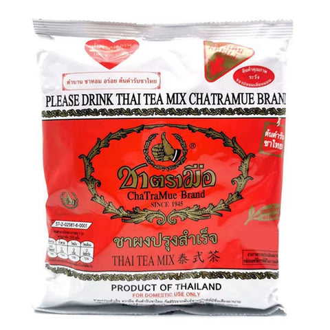泰國ChaTraMue手標泰式茶紅茶包400克 Thailand ChaTraMue Gold Label Thai Tea Mix Black Tea Bag 400g