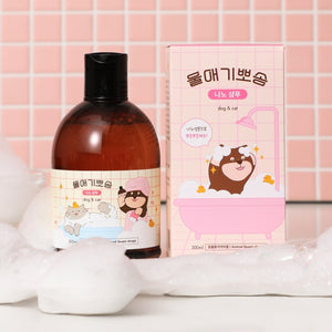 韓國 Dear Labs 納米蓬鬆低敏洗護沖涼液 白皂香味 (寵物 貓狗合用) Korea Dear Labs Nano Fluffy Shampoo Shower Gel (Pet Cat Dog) 300ml
