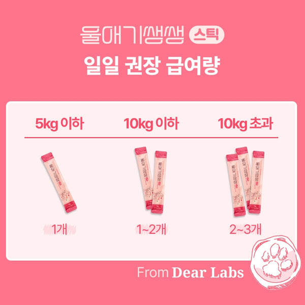 韓國 Dear Labs 綜合營養素 (貓狗合用)  Korea Dear Labs Comprehensive Nutrients (Suitable for both cats & dogs) 12g x30
