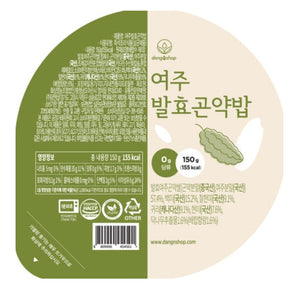 韓國 dongnshop 苦瓜發酵蒟蒻飯 即食飯 Korean dongnshop Bitter Gourd Fermented Konjac Instant Rice 150g