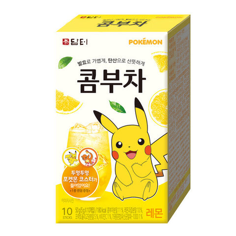 韓國丹特寵物小精靈 低卡瘦身益生菌 康普茶 5g x10包裝 [檸檬味] Korean Damtuh Pokémon Health Kombucha 5g x10T [Lemon]