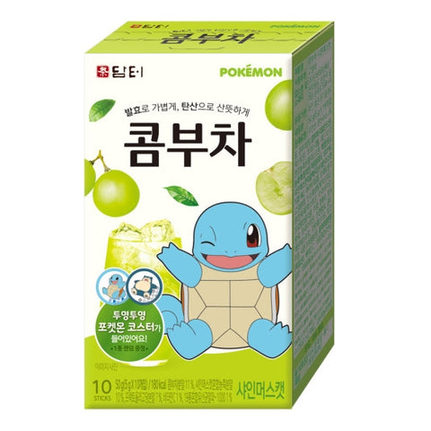韓國丹特寵物小精靈 低卡瘦身益生菌 康普茶 5g x10包裝 [香印提子味] Korean Damtuh Pokémon Health Kombucha 5g x10T [Shine Muscat]