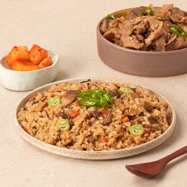 韓國東遠辣炒豬肉拌飯 即食飯 불고기비빔밥 Korean Dongwon Pork Bulgogi Bibimbap Instant Rice 250g