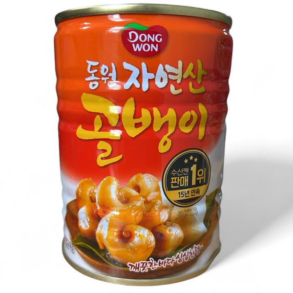 韓國東遠拌菜 即食 海螺肉 Korean Dongwon Canned Whelk 300g