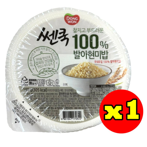 韓國東遠即食糙米飯 195g Korean Dongwon Instant Sprouted Brown Rice 195g