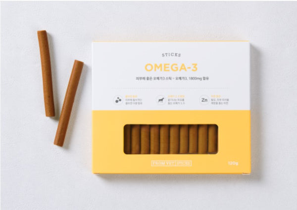 韓國 FROM VET Omega 3 營養條 Korean FROM VET Omega 3 Pure Stick 120g