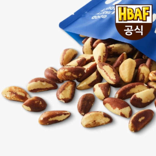 HBAF 100% 原粒巴西堅果 1000g (拉鍊密封袋裝) HBAF 100% Brazil Nuts 1000g (Zip Bag)