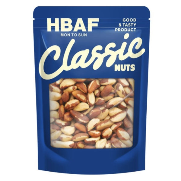 HBAF 100% 原粒巴西堅果 1000g (拉鍊密封袋裝) HBAF 100% Brazil Nuts 1000g (Zip Bag)