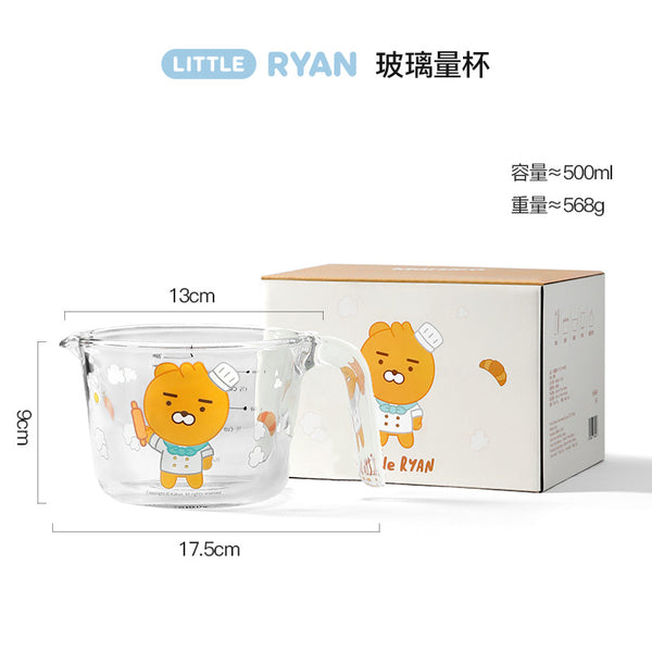 KAKAO FRIENDS 玻璃量杯 煮食烘焙用 500ml Glass Measuring Cup (For Cooking & Baking) 500ml <Kakao_0002>