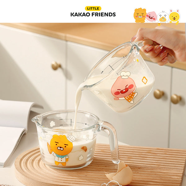 KAKAO FRIENDS 玻璃量杯 煮食烘焙用 500ml Glass Measuring Cup (For Cooking & Baking) 500ml <Kakao_0002>