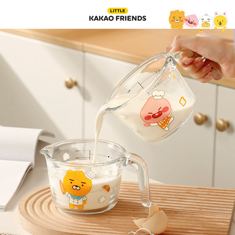 KAKAO FRIENDS 玻璃量杯 煮食烘焙用 500ml Glass Measuring Cup (For Cooking & Baking) 500ml <Kakao_0002>