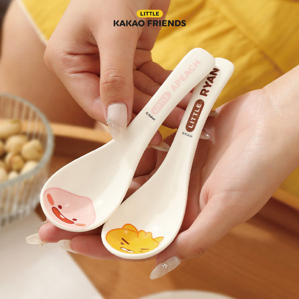 KAKAO FRIENDS 陶瓷 匙羹 湯匙 勺子 Ceramic Spoon <Kakao_0004>