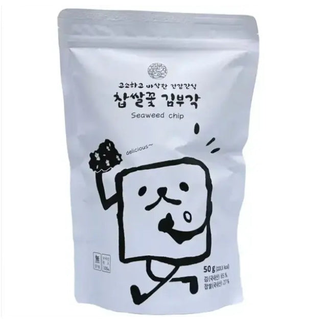 韓國 KimBuJa 香脆糯米海苔 Korean KimBuJa Crispy Glutinous Rice Seaweed Snacks 50g