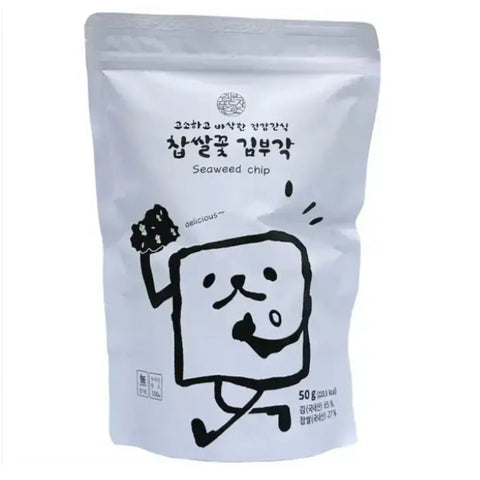 韓國 KimBuJa 香脆糯米海苔 Korean KimBuJa Crispy Glutinous Rice Seaweed Snacks 50g