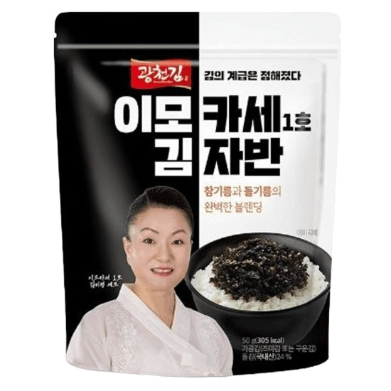 韓國KWANGCHEONKIM廣川烤海苔 拌飯紫菜碎拌飯 Korean KWANGCHEONKIM Auntie-Style Seasoned Seaweed Rice Topping 50g