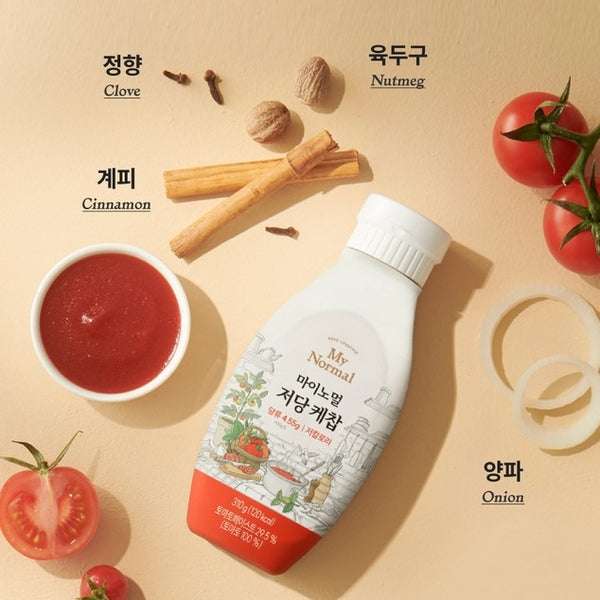 韓國 My Normal 無添加砂糖 蕃茄汁 Korean My Normal Keto Lifestyle Ketchup (Sugar Free Added) 310g