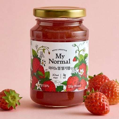 韓國 My Normal 阿洛酮糖 士多啤梨果醬 草莓醬 Korean My Normal Keto Lifestyle Allulose Strawberry Jam 320g