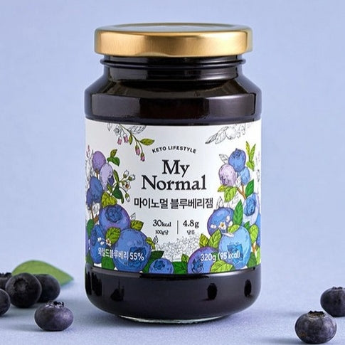 韓國 My Normal 阿洛酮糖 藍莓果醬 Korean My Normal Keto Lifestyle Allulose Blueberry Jam 320g