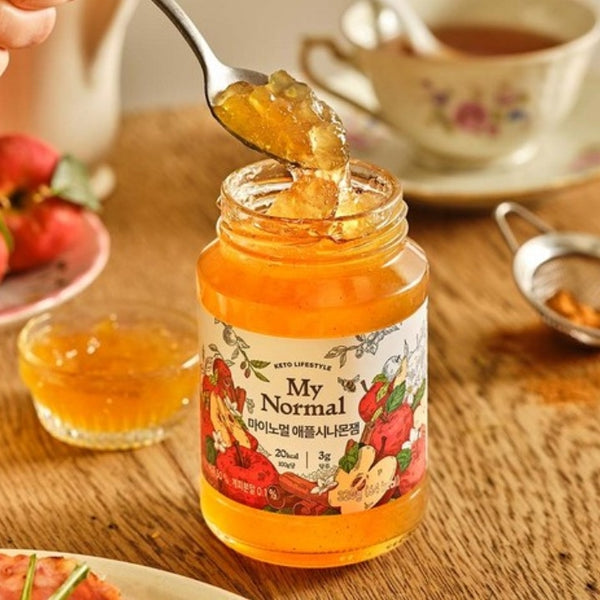 韓國 My Normal 阿洛酮糖 蘋果肉桂果醬 Korean My Normal Keto Lifestyle Allulose Apple Cinnamon Jam 320g