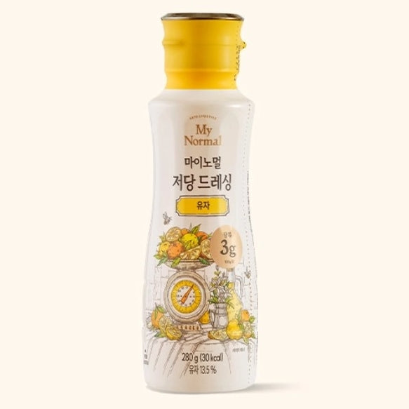 韓國 My Normal 天然柚子沙律醬 柚子醬油 輕食油醋汁 Korean My Normal Keto Lifestyle Low-Sugar Salad Yuzu Dressing Sauce 280g