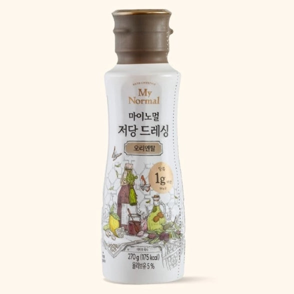 韓國 My Normal 天然和風沙律醬 和風醬油油醋汁 Korean My Normal Keto Lifestyle Low-Sugar Oriental Dressing Sauce 270g