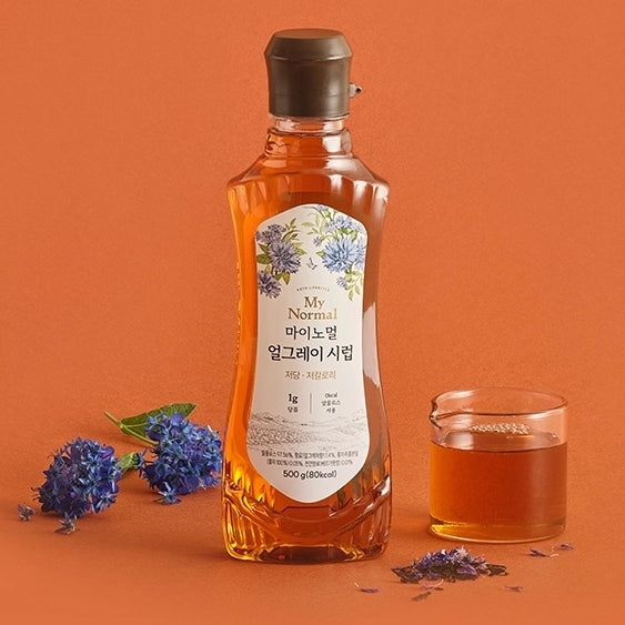 韓國 My Normal 阿洛酮糖 天然伯爵茶糖漿 Korean My Normal Allulose Sugar Earl Grey Syrup 500g
