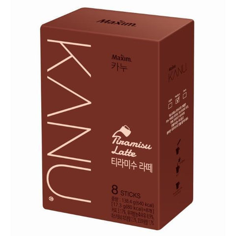 韓國 KANU 提拉米蘇拿鐵 即沖咖啡 17.3g x8 Korean KANU Tiramisu Latte Instant Coffee 17.3g x8