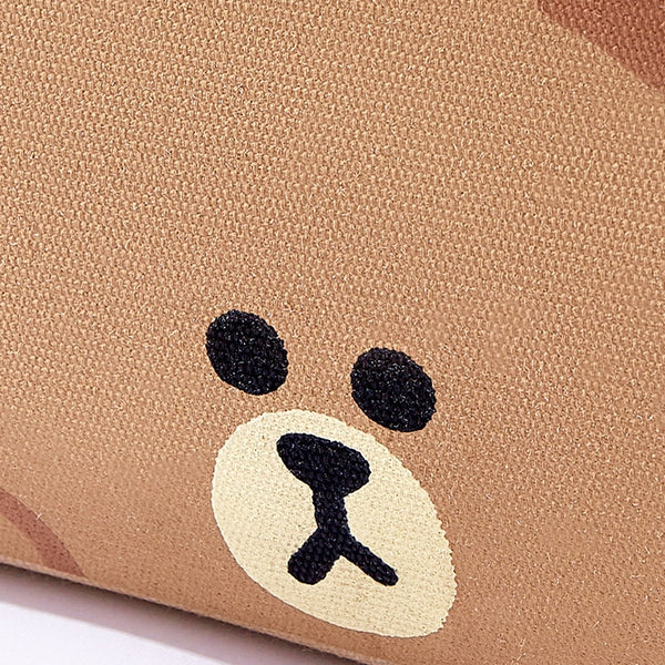 LINE FRIENDS 可摺疊 布藝 儲物收納籃 Foldable Fabric Storage Basket <LINE_0091>