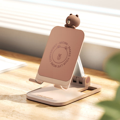 LINE FRIENDS 多功能手機升降支撐架 Mobile Phone Lifting Support Stand <LINE_0096>