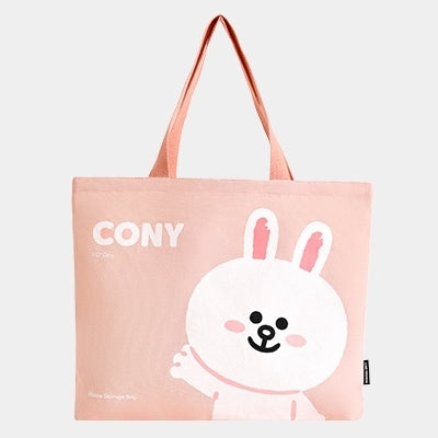 LINE FRIENDS 帆布 側揹袋 單肩包Shoulder Side Bag <LINE_0099>