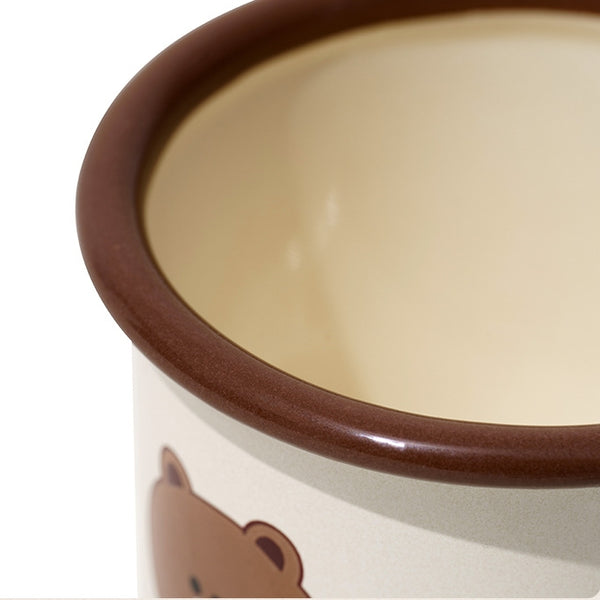 LINE FRIENDS x 牧高笛 聯乘 琺瑯搪瓷杯  LINE FRIENDS x MOBI GARDEM Crossover Enamel Mug Cup <LINE_0102>