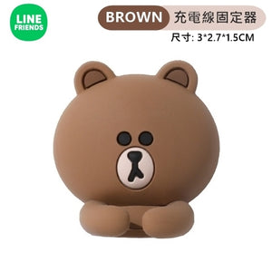 LINE FRIENDS 充電線固定器 Charging USB Cable Clip <LINE_0104>