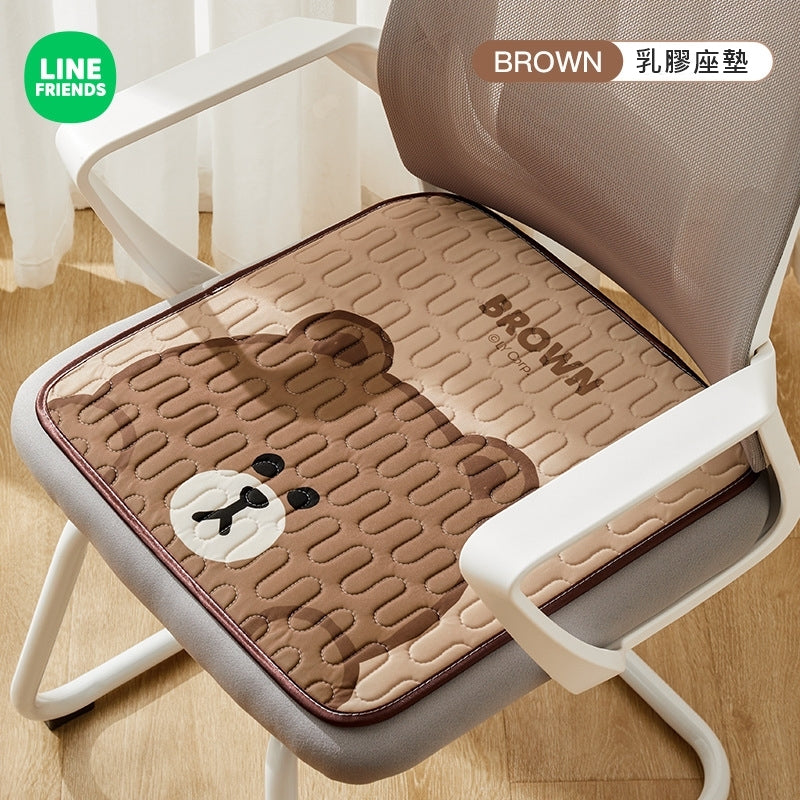 LINE FRIENDS 乳膠坐墊 屁股墊 Latex Seat Butt Cushion <LINE_0105>