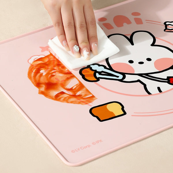 LINE FRIENDS 防燙隔熱 矽膠餐枱墊 Silicone Table Mat <LINE_0106>