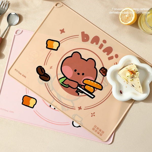 LINE FRIENDS 防燙隔熱 矽膠餐枱墊 Silicone Table Mat <LINE_0106>