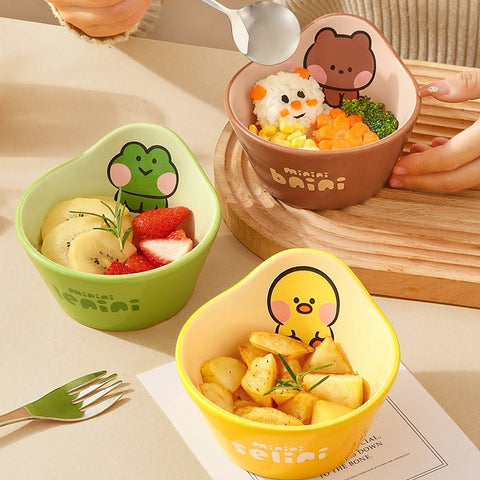 LINE FRIENDS 陶瓷 飯碗 Ceramic Rice Bowl <LINE_0107>